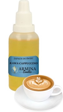 ZAPACH DO ŚWIEC PARAFINY WOSKU KAWA CAPPUCINO 30ml