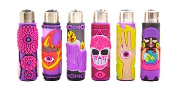 ЗАЖИГАЛКА CLIPPER FLAME MAGIC THC CASE