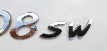 Peugeot 308sw 308 sw универсал надпись эмблема на задней двери багажника