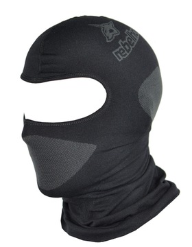 Балаклава REBELHORN ACTIVE BLACK черная БЕСПЛАТНО