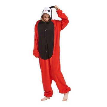 Piżama ocieplana onesies Dorosłych Polar biedronka zwierząt Kigurumi kobie