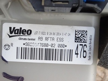 PEUGEOT 208 2008 RADIÁTOR KLIMATRONIC 9809147680