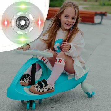 ГРАВИТАЦИОННАЯ КАЖДАЯ ДЛЯ ДЕТЕЙ TWISTER, РЕЗИНОВЫЕ, СВЕТЯЩИЕСЯ СВЕТОДИОДНЫЕ КОЛЕСА