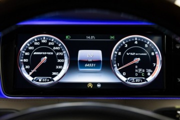 Mercedes Klasa S W222 Limuzyna wersja długa AMG S 65 AMG 630KM 2014 Mercedes S 65 AMG 6.0 V12 1000 Nm. Japonia. FV23%., zdjęcie 36