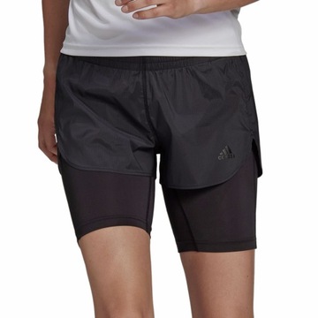 Spodenki do biegania damskie adidas Run Fast 2in1