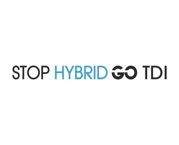 Naklejka Stop Hybrid Go TDI