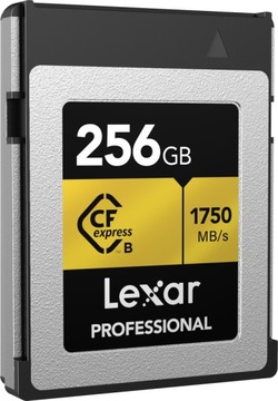 Lexar CFexpress Type B Pro Gold R1750/W1500 256 ГБ