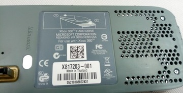 увеличьте свою память XBOX 360 ORIGINAL HDD FOR FATA 60GB MICROSOFT