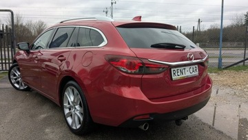 Mazda 6 III Kombi 2.2 SKYACTIV-D I-ELOOP 150KM 2013 Mazda 6 2.2D 150PS Zarejestrowany Serwis Klima, zdjęcie 6