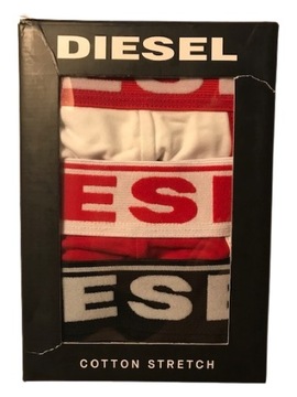 DIESEL ORYGINALNE BOKSERKI MĘSKIE 3-PACK BOX XL