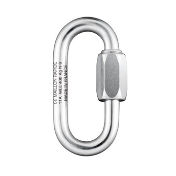 Maillon Rapide Owal standard stalowy ocynkowany śr. 5mm
