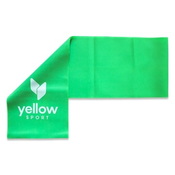 Taśma oporowa do ćwiczeń,yellowflat band 5-8 kg