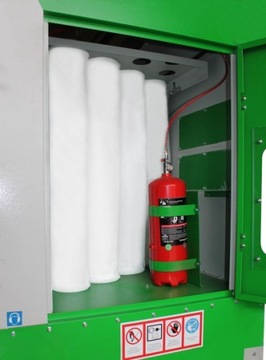 VIBER ПРОМЫШЛЕННЫЙ ПИЛОВЫДЕЛИТЕЛЬ 5,5 кВт Огнетушитель 6500 Стружкопоглотитель