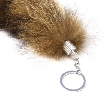 КУЛОН ИЗ МЕХОВОГО ПОМПОНА ДЛЯ СУМКИ