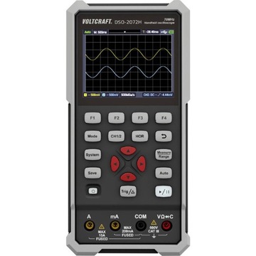 Skopometr Oscyloskop VOLTCRAFT DSO-2072H