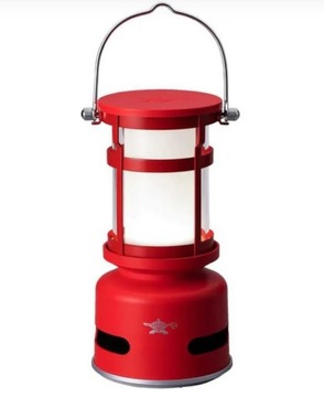 Lampa lampka kempingowa LED z głośnikiem głośnik bluetooth metalowa