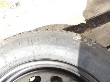 DELTA III KOLO DOJEZDOVÉ 125/90 R15