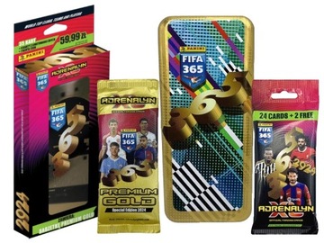 KARTY FIFA 365 ADRENALYN 2024 puszka kolekcjonera nr2