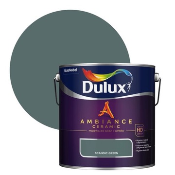 DULUX AMBIANCE FARBA CERAMICZNA 2,5L Scandic Green