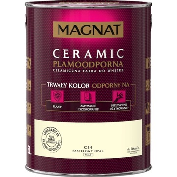 Farba Magnat Ceramic C14 Pastelowy Opal 5L