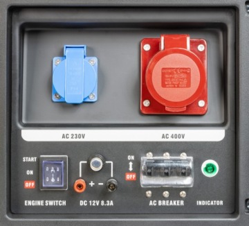 LONCIN LC8000D-AS МОЩНЫЙ ГЕНЕРАТОР ГЕНЕРАТОР 230 В 400 В AVR 6,5 кВт