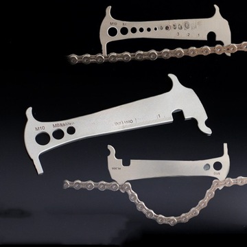 ТРИ В ОДНОМ ВЕЛОСИПЕДНОЙ ЦЕПИ ПРОВЕРКА ИНСТРУМЕНТАЛЬНОЙ ЦЕПИ ИНДИКАТОР ИЗНОСА ИЗМЕРЕНИЯ УГЛЕРОДИСТОЙ СТАЛИ