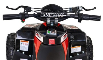 Quad Highper Red на аккумуляторе, 35 км/ч + бесщеточный двигатель 1000 Вт + K