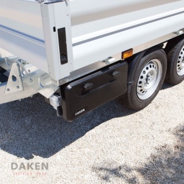 Инструментальный ящик для ремней DAKEN 750x300x355 + РУЧКИ для грузового прицепа