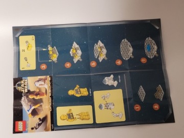 7106 LEGO Star Wars Droid Escape с инструкцией C-3PO R2-D2 2001 г. б.у.