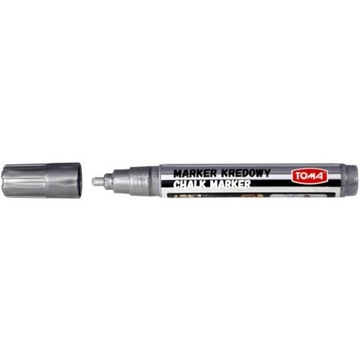 Marker kredowy 4mm srebrny TO-292 TOMA