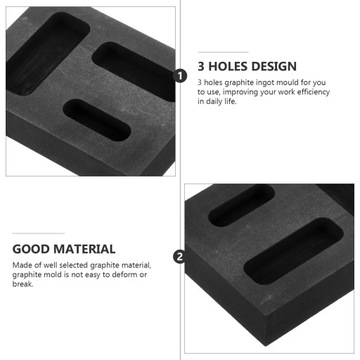 Forma do topienia metalu w zbiorniku grafitowym