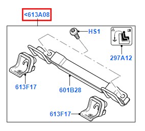 КРЕПЛЕНИЕ СИДЕНЬЯ ISOFIX FORD FOCUS MK2 C-MAX