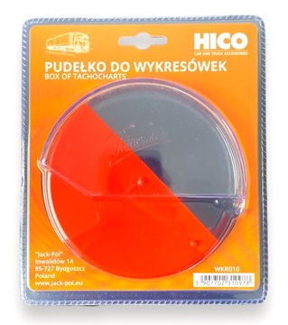 Etui pudełko na wykresówki do tachografu
