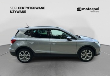 Seat Arona Crossover Facelifting 1.0 TSI 110KM 2023 Seat Arona FR Pakiety, FV 23, Tempomat, GPS, Ambiente, Kamera, BEATS, Sal, zdjęcie 6