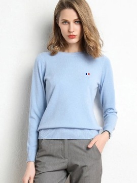 New Female O-collar Tops Women Autumn Winter Clot