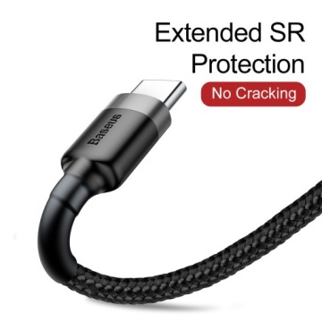 Короткий кабель USB-C 50 см BASEUS QUICK CHARGE 3.0 3A