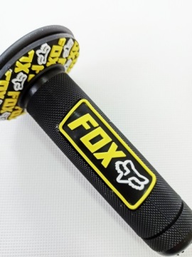 ЧЕРНЫЕ ЖЕЛТЫЕ РУЧКИ ДЛЯ ЭНДУРО СУПЕРМОТО FOX