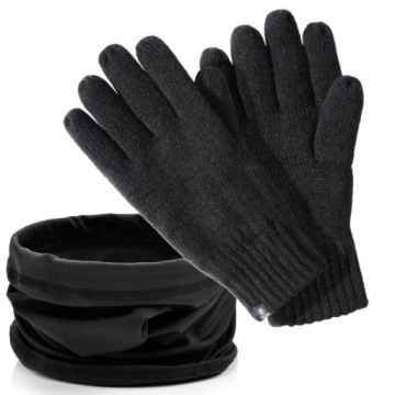 ПЕРЧАТКИ ЗИМНИЕ BRANDIT МЕМБРАНА 3М THINSULATE ЧЕРНЫЙ L