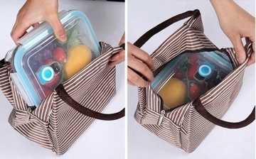 TORBA TERMICZNA ŚNIADANIOWA IZOLACYJNA LUNCH BOX