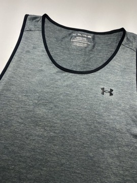 Under Armour THE TECH TANK BIEGANIE SIŁOWNIA TENISS lekka koszulka XXL