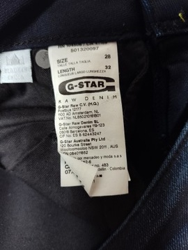 spodnie damskie G STAR RAW 5620 SLIM TAPERED 28/32