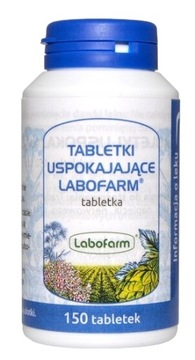 Tabletki uspokajające Labofarm lek ziołowy 150 szt