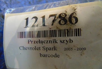 CHEVROLET SPARK 0.8 BENZÍN 5D PŘEPÍNAČ OKNO