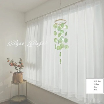 04INS Home Decor Naturalne muszle Dream Wind Chimes Czeskie łapacze snów Po