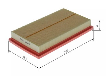 BOSCH FILTR VZDUCHU LEXUS