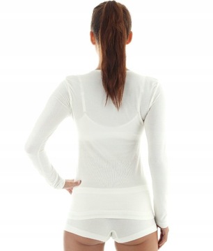 KOSZULKA WEŁNIANA BRUBECK COMFORT WOOL L