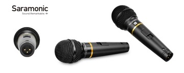 Mikrofon dynamiczny Saramonic SR-MV58 ze złączem XLR _ OUTLET