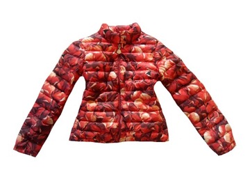 MONCLER pikowana puchowa kurtka 116 cm 6 lat