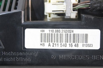 BUDÍKY MERCEDES E TŘÍDA W211 3.0