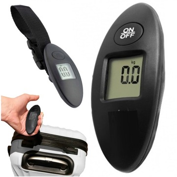 WAGA BAGAŻOWA HAKOWA WĘDKARSKA RĘCZNA 40KG LCD